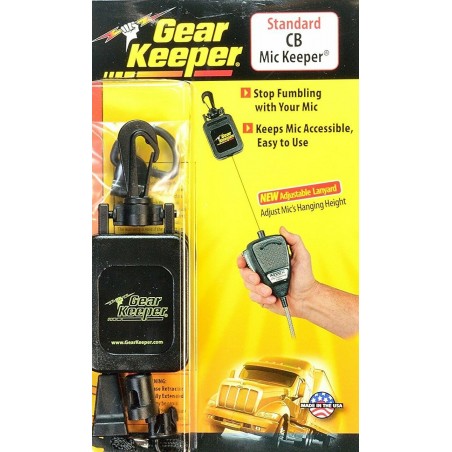 Gear Keeper RT4 jousikuormitteinen, automaattisesti kelautuva käsimikrofonijojo