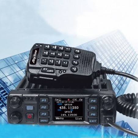 Anytone AT-D578UV PRO 144/430 MHz FM/DMR ajoneuvo/kotiradiopuhelin