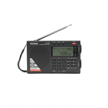 Tecsun PL-330 pienikokoinen lyhytaaltomatkaradio LW/MW/SW/FM