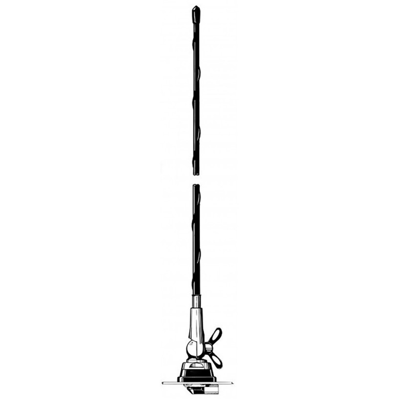 Procom DFA 4/2 160/68 MHz mobile antenna