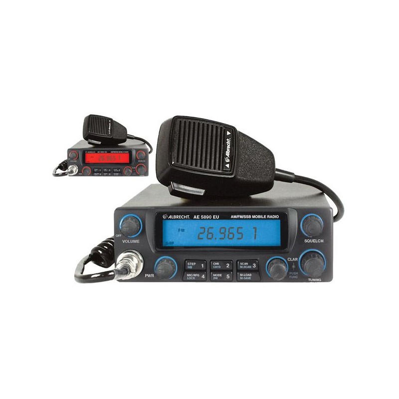 Albrecht AE-5890EU CB-radio 40 channels AM,FM,USB,LSB