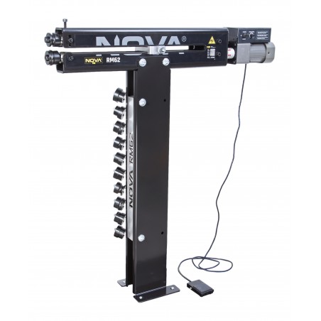 NOVA RM62 PRO BEAD ROLLER WITH STAND AND FEEDMOTOR