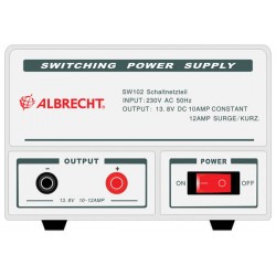 Albrecht SW102 RF 13,8 V DC / 10 A power supply