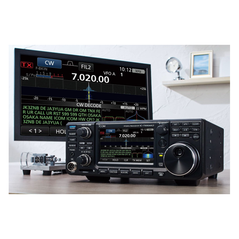 icom HF/50MHz トランシーバー IC-7300M＆マイク 分配器 ICOM IC-7300