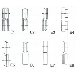 NOVA TB25 E1-E8 Rullat