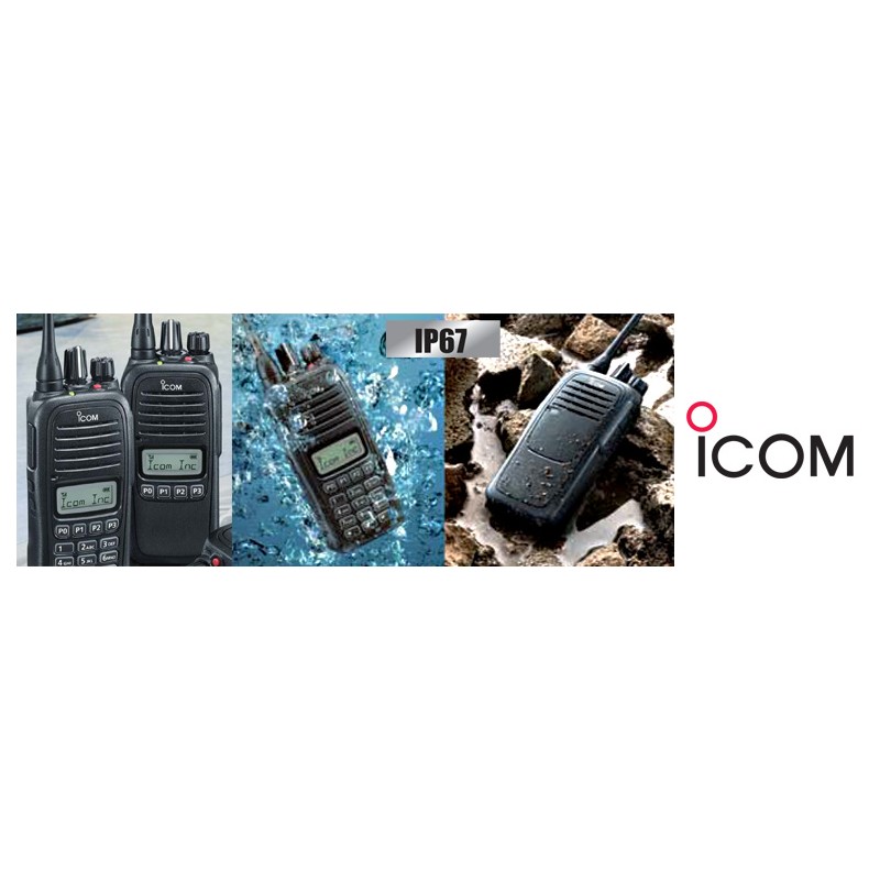 Icom IC-F1000 VHF-käsiradiopuhelin ammattikäyttöön