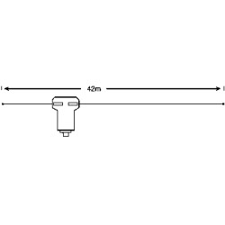 Windom-antenn, 42 m, 200 W