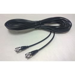 RG-58A/U PL-259 färdig kabel, 10 m