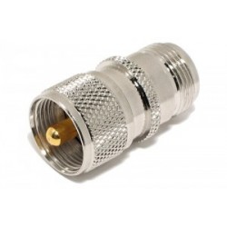 N-female - UHF-male adapter