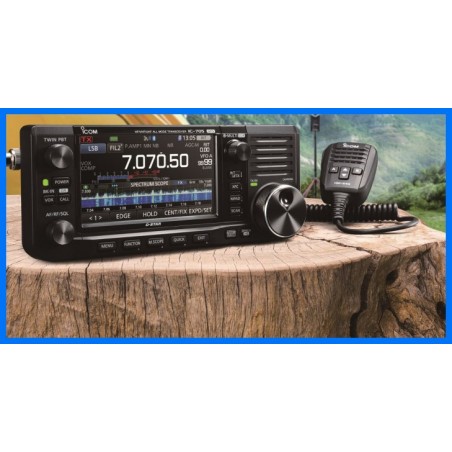 Icom IC-705 Plus 5 MHz  10 W SDR-transceiver 1,8 - 430 MHz with BP-307 3150 mAh battery