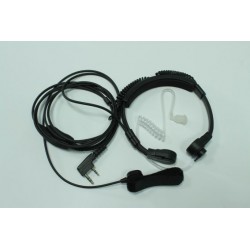 Wouxun throat microphone with earphone