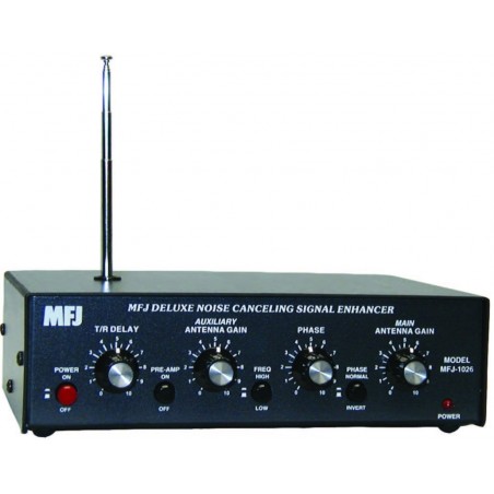 MFJ-1026  2 antennin vaiheistukseen perustuva häiriönpoistaja